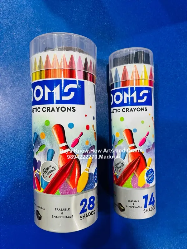 DOMS plastic crayons
