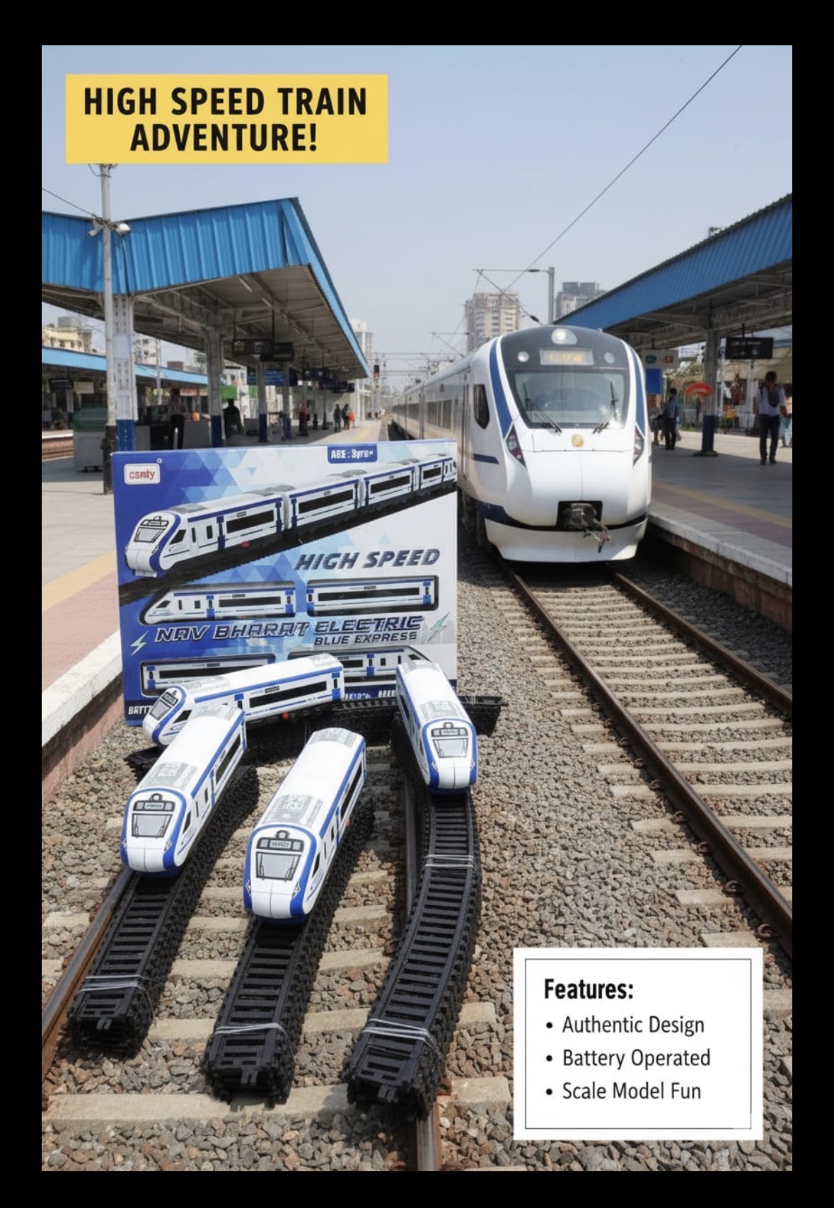 Hi Speed Track Train