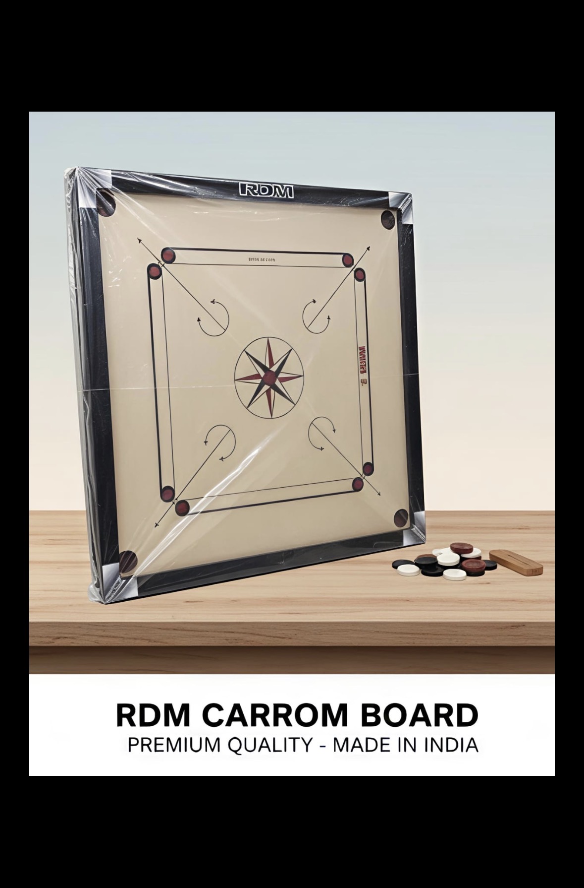 RDM Carrom Board Big Size 32*32