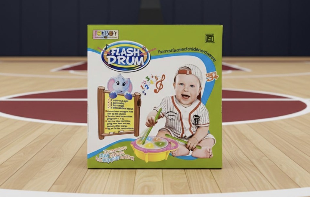 Flash Drum Musical with Lights