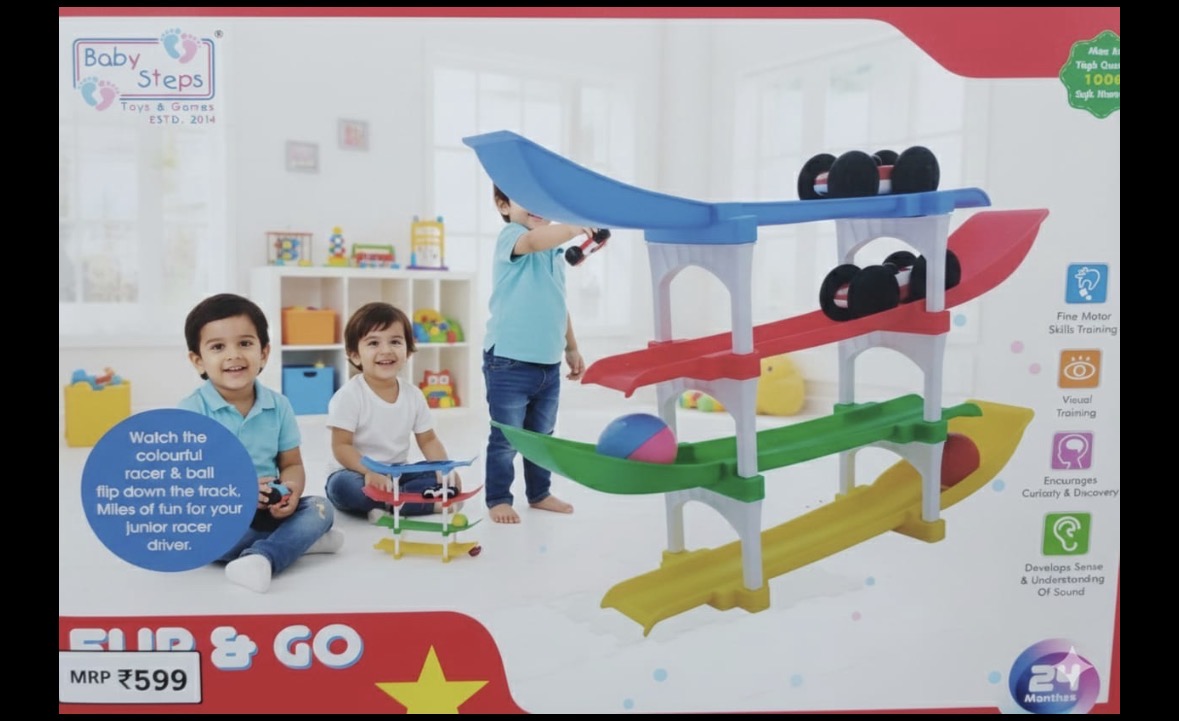 Baby Step Ramp Racer Game