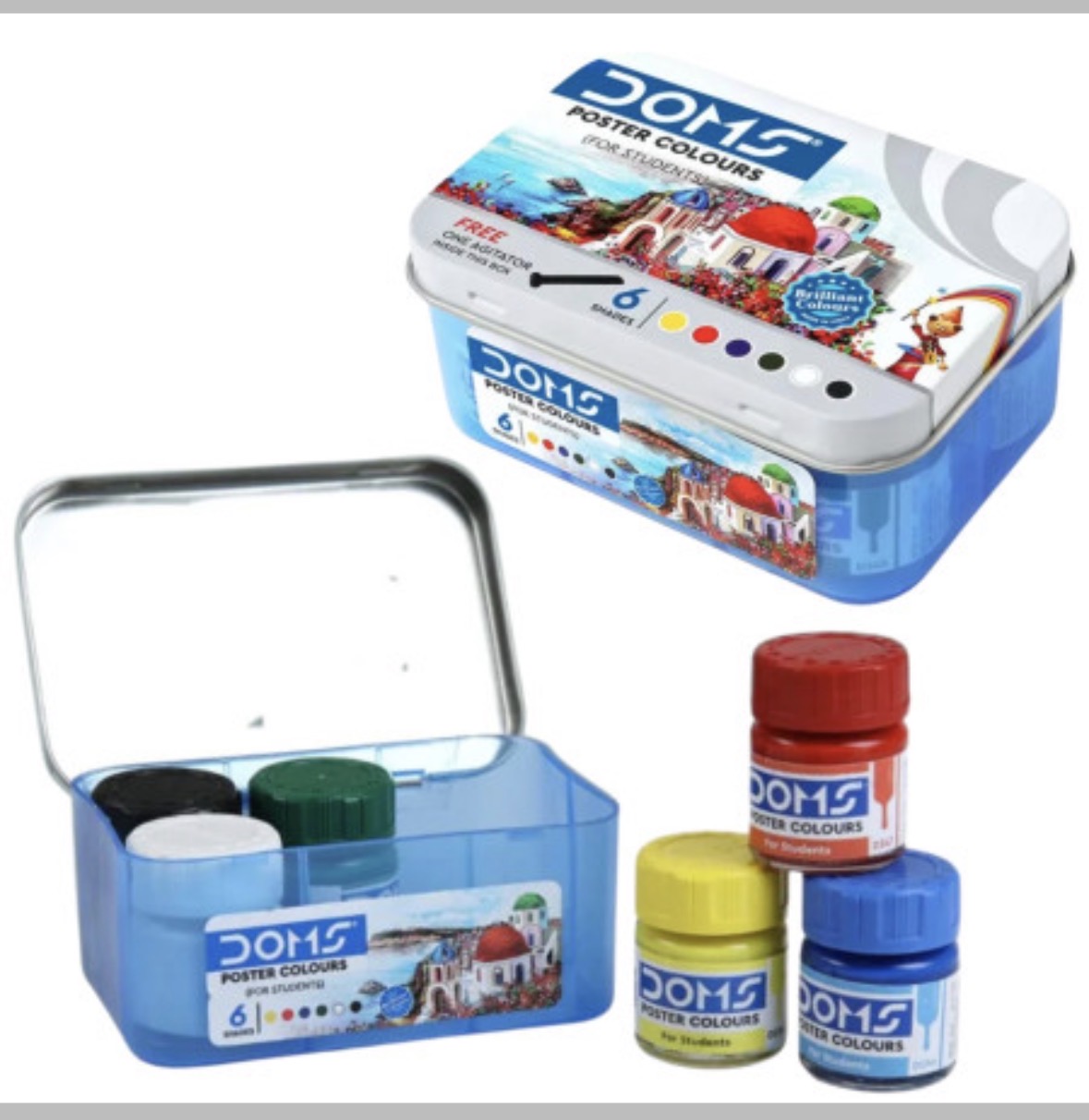 Doms poster colour- 6 shades