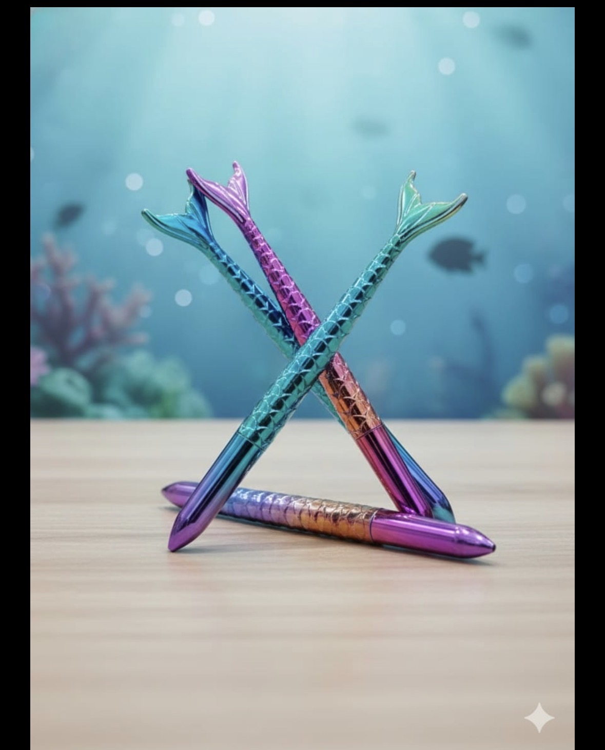 Mermaid Ball Pen - pack of 3 pc