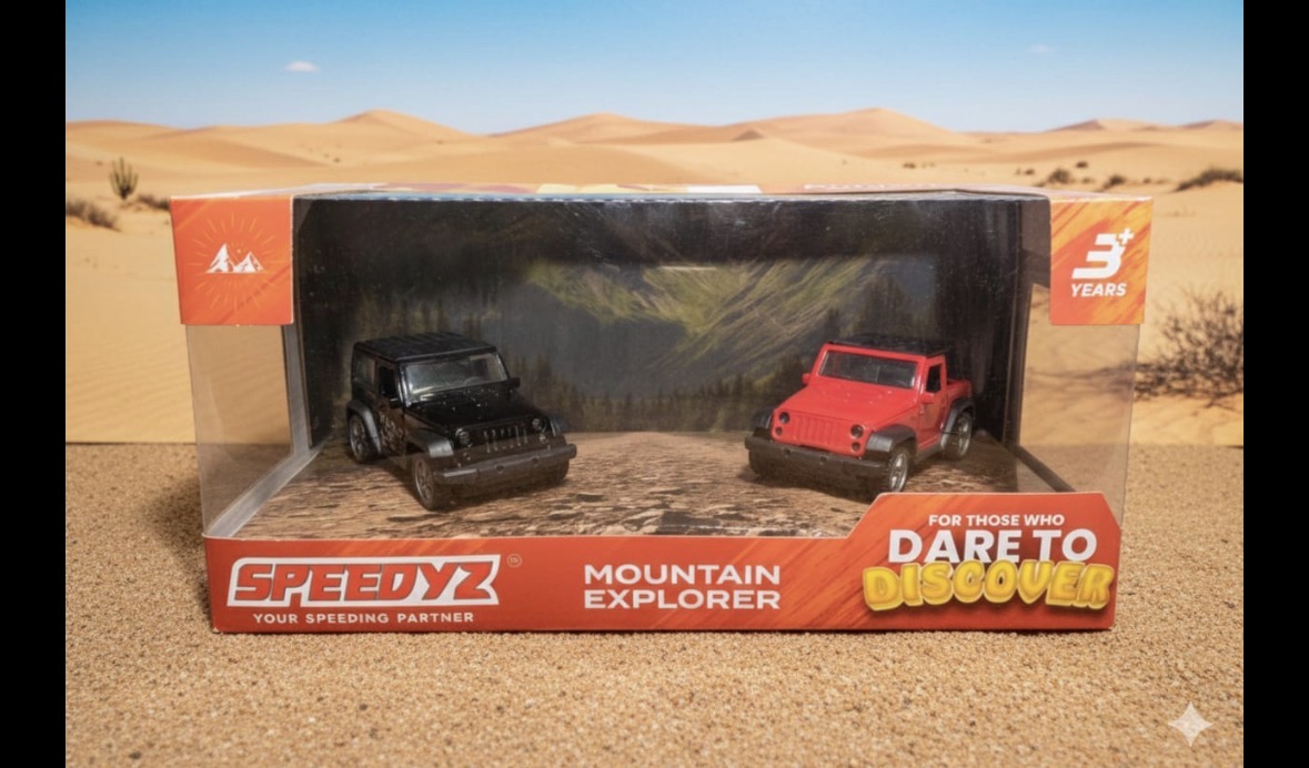 Die Cast Metal Thar Set of 2