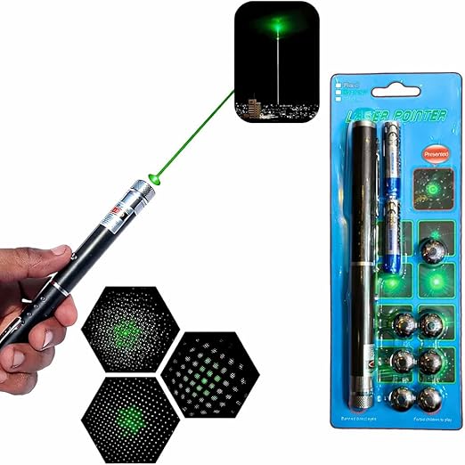 Laser Pointer Pen with 7 Lens