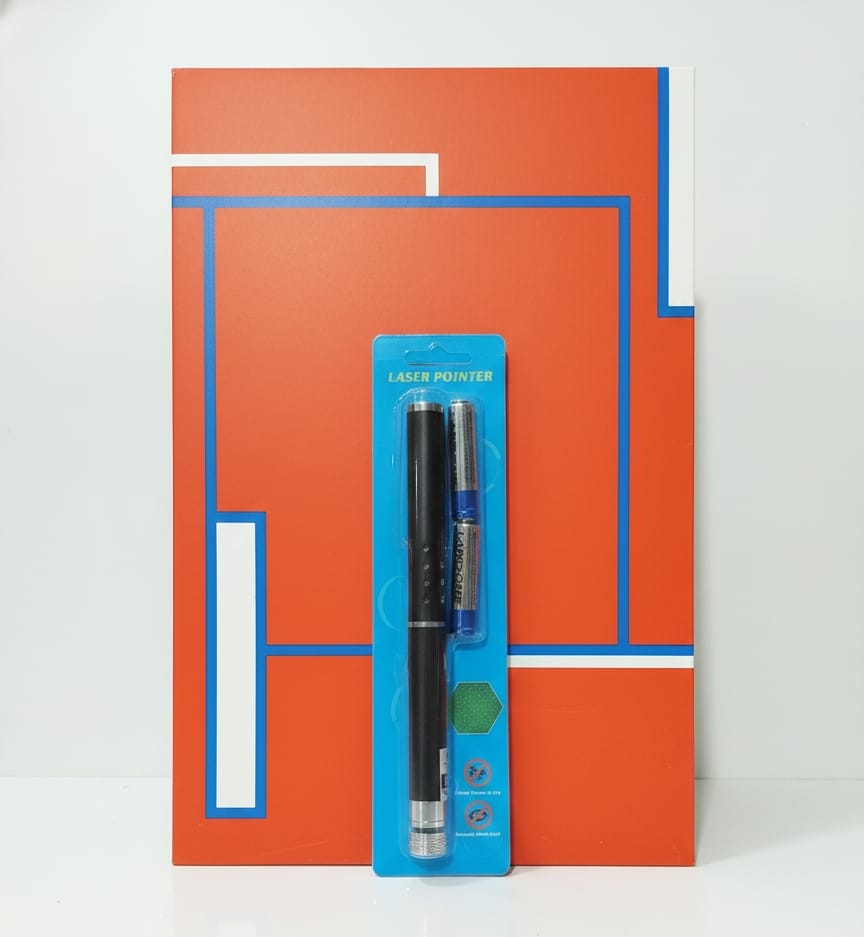 Green Laser Light with Cells