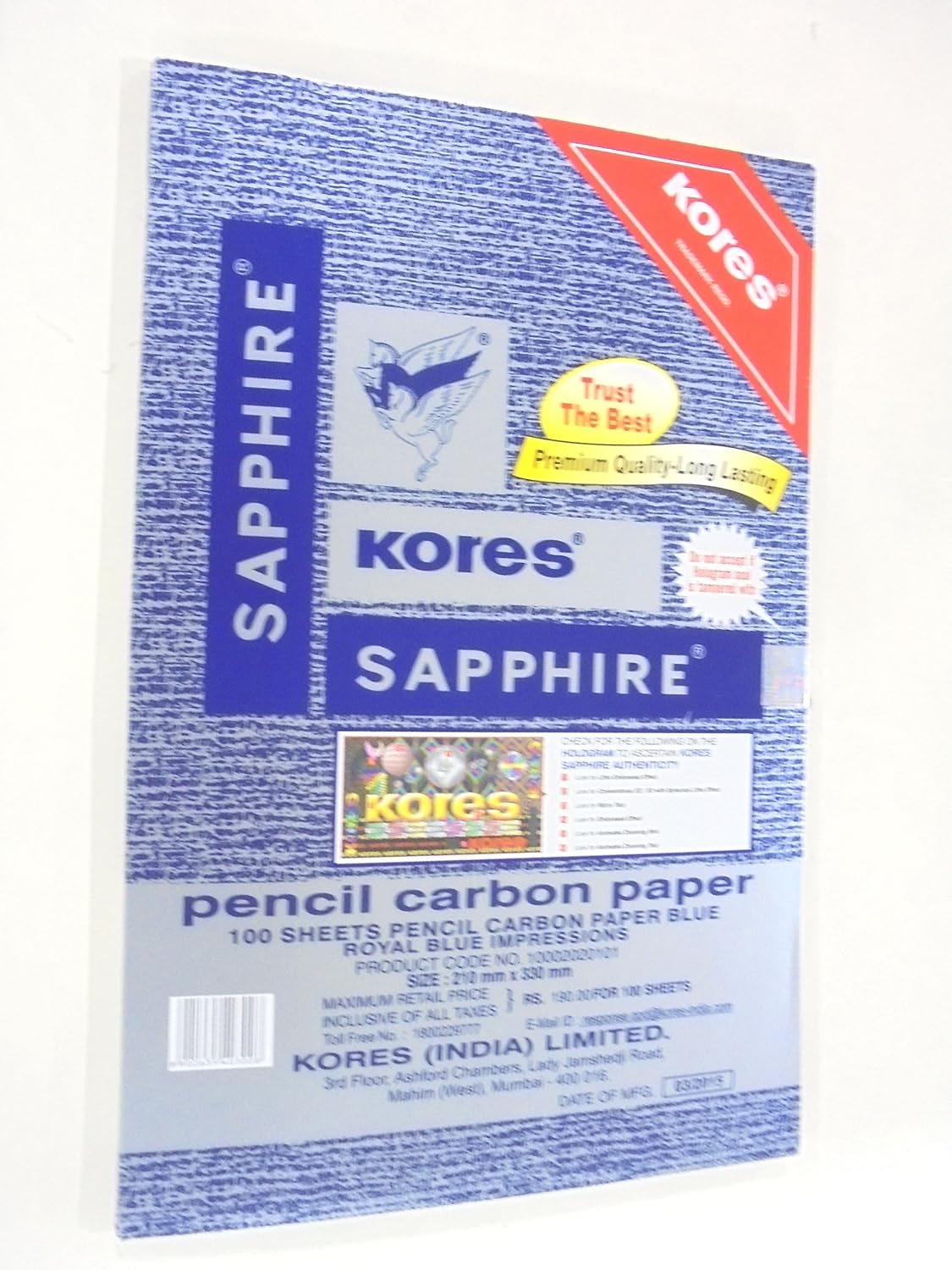 Carbon Paper A4 Size - Pack Of 100 Sheets