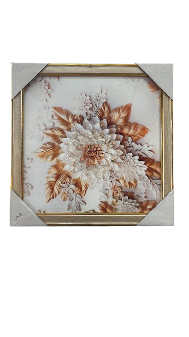 Beautiful Crystal Flower photo Frame