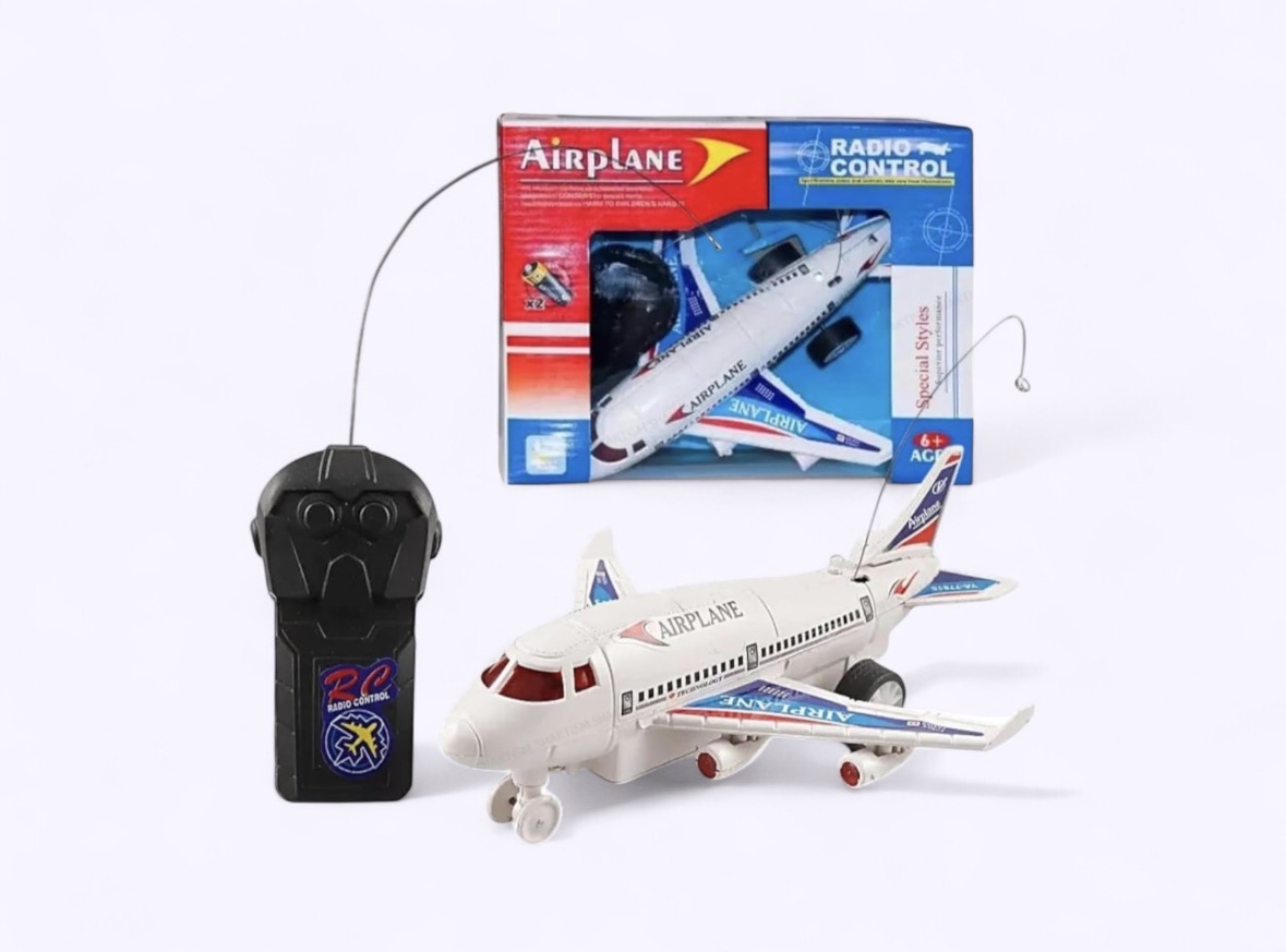 RC Airplane Toy with Lights