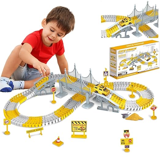 SUPER TOY Race Track Car Toy Set