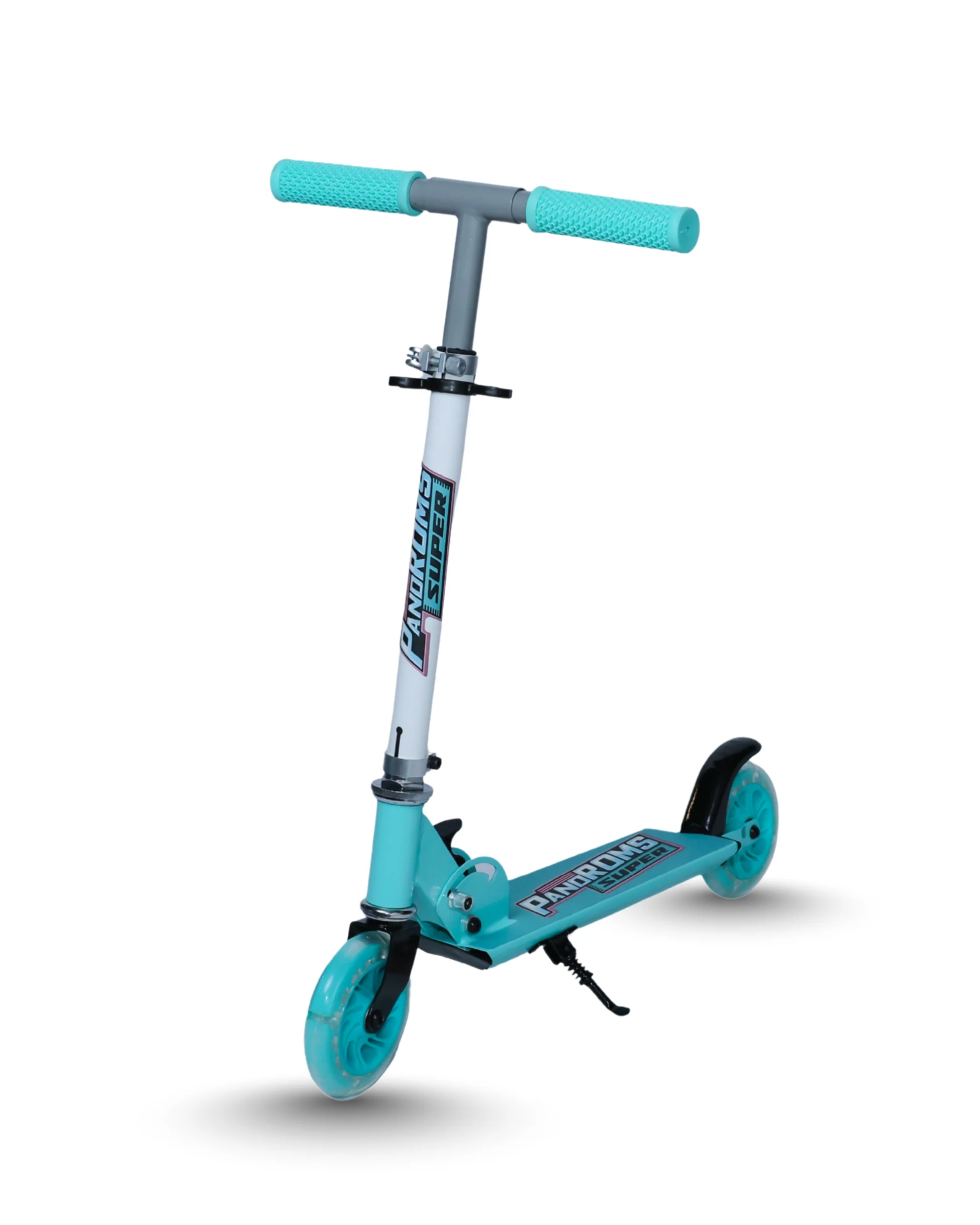 2-Wheel Steel Kick Scooter With LED Wheels