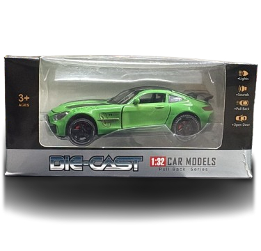 Mercedes AMG Vision GT Cars 1:32 Scale Diecast Metal Toys Light Music