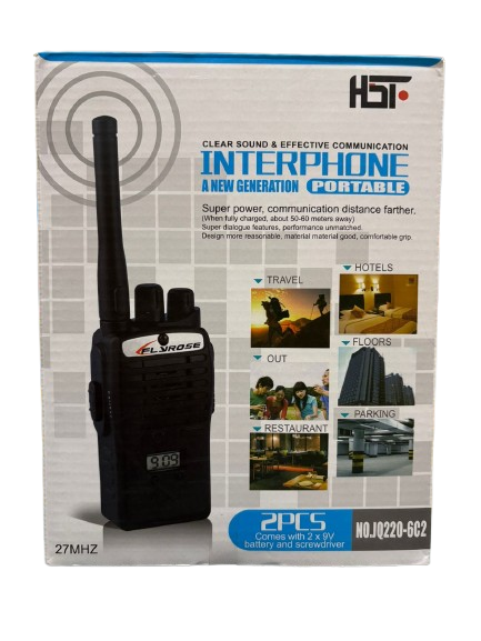 Intercepter Interphone Walkie Talkie