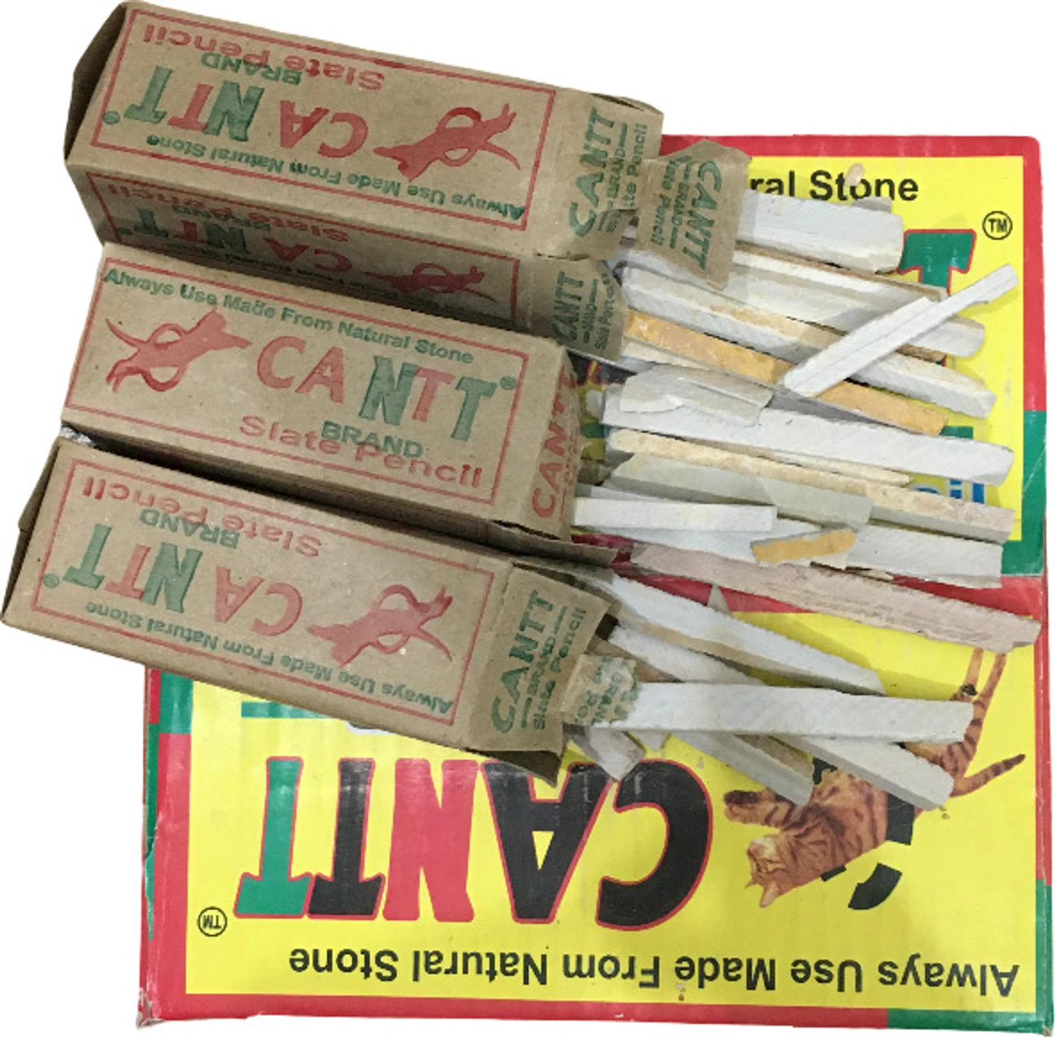 CANTT Slate Pencils Always Use Made From Natural Stone