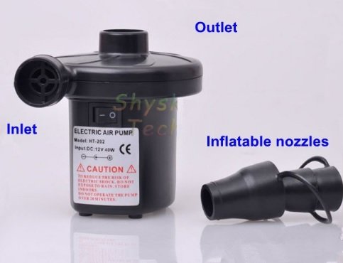 Stermay AC Electric Vacuum Air Pump (Black)