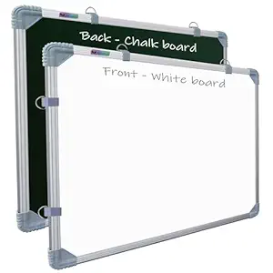 Black & White board , Blackboard - 2 Foot x 1.5 foot, Best Quality